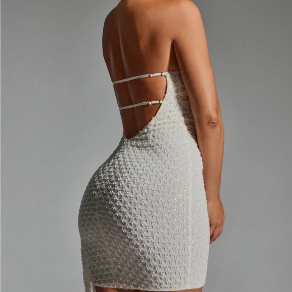 Ariavela white mini dress - Picture 2 of 6